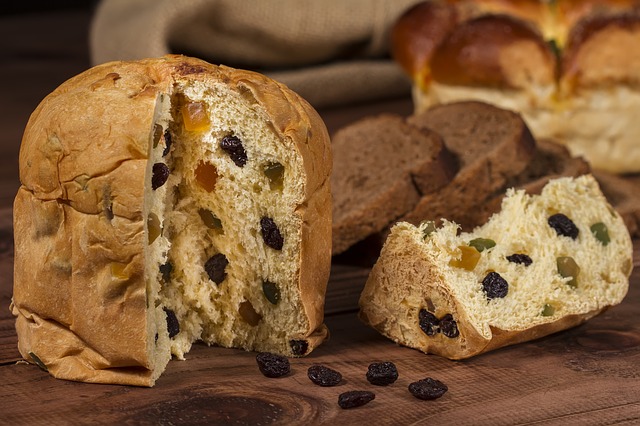 Panettone postre italiano