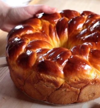 Bollo casero listo