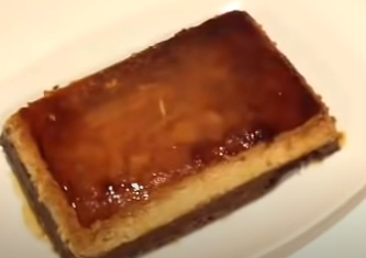 pastel de chocolate y flan