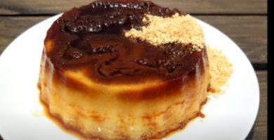 Flan de galleta