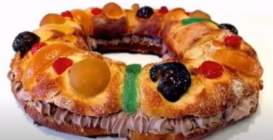 Roscón de reyes listo
